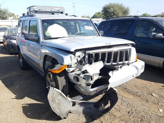 1J4RH4GK6AC144211 - 2010 JEEP COMMANDER Gümüş foto 1