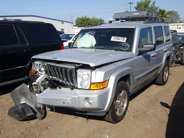 1J4RH4GK6AC144211 - 2010 JEEP COMMANDER Gümüş foto 2
