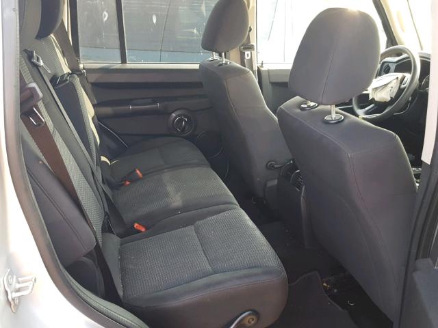 1J4RH4GK6AC144211 - 2010 JEEP COMMANDER Gümüş foto 6