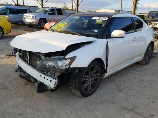 JTKJF5C74D3056240 - 2013 TOYOTA SCION TC 白色 照片 2