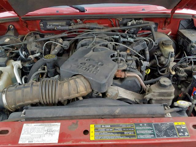 1FTZR45EX6PA35699 - 2006 FORD RANGER SUP RED photo 7