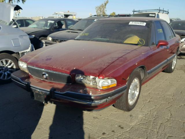 1G4HR52L0RH491516 - 1994 BUICK LESABRE LI BURGUNDY photo 2