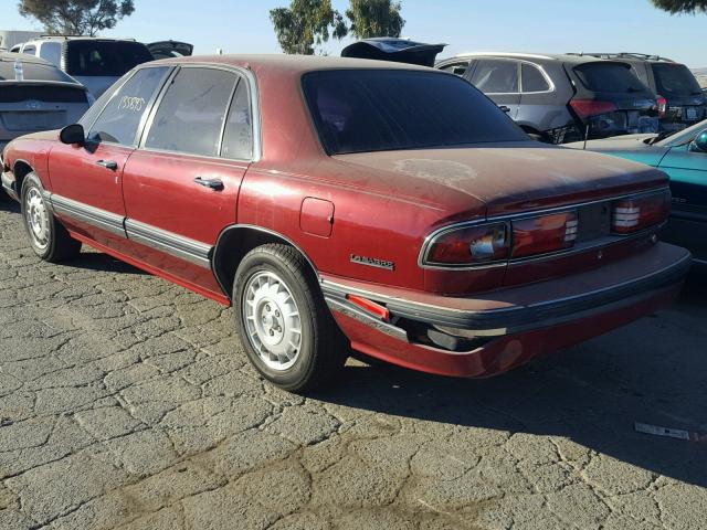 1G4HR52L0RH491516 - 1994 BUICK LESABRE LI BURGUNDY photo 3