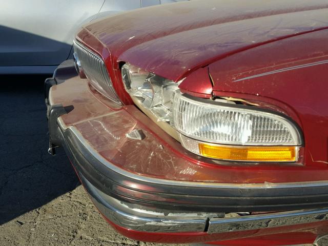 1G4HR52L0RH491516 - 1994 BUICK LESABRE LI BURGUNDY photo 9