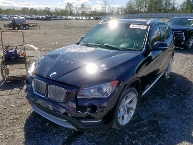 WBAVL1C51EVY18709 - 2014 BMW X1 XDRIVE2 BLACK photo 2