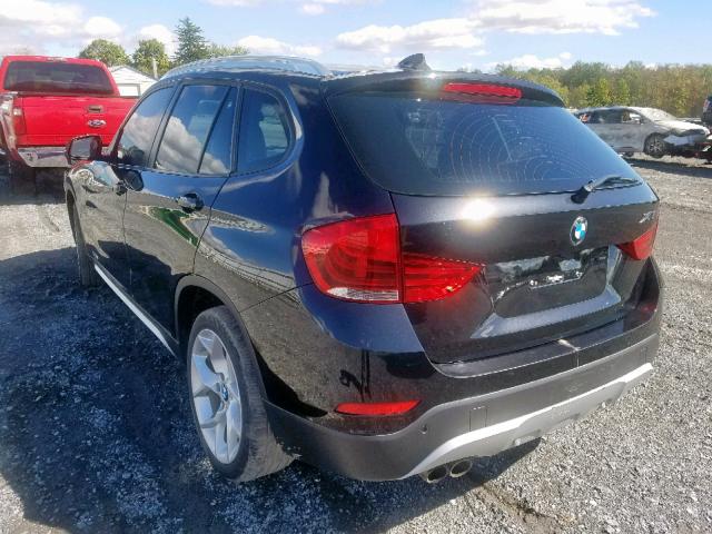 WBAVL1C51EVY18709 - 2014 BMW X1 XDRIVE2 BLACK photo 3