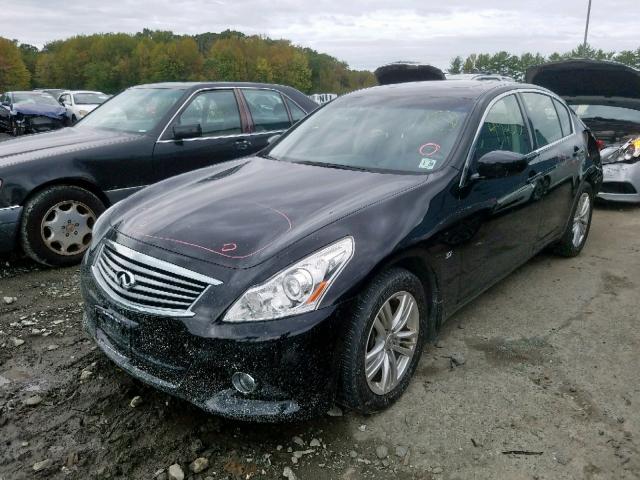 JN1CV6AR3FM521510 - 2015 INFINITI Q40 BLACK photo 2