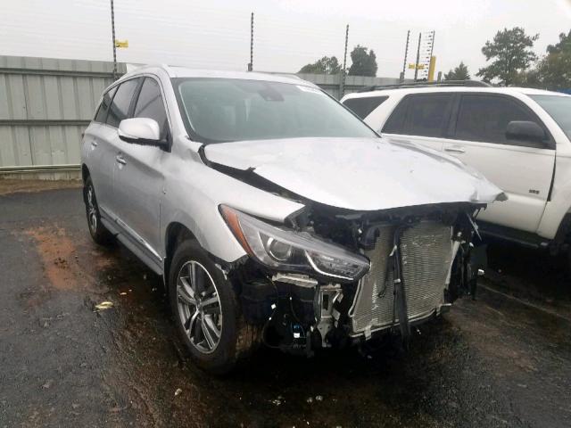 5N1DL0MNXKC507516 - 2019 INFINITI QX60 LUXE SILVER photo 1