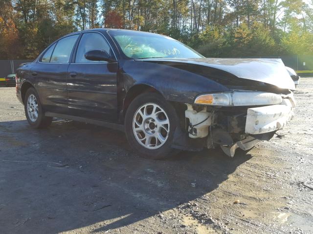 1G3WS52H02F189642 - 2002 OLDSMOBILE INTRIGUE G BLUE photo 1