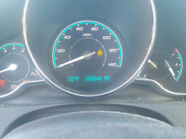 1G1ZE5E79BF235324 - 2011 CHEVROLET MALIBU LTZ 黑色 照片 8