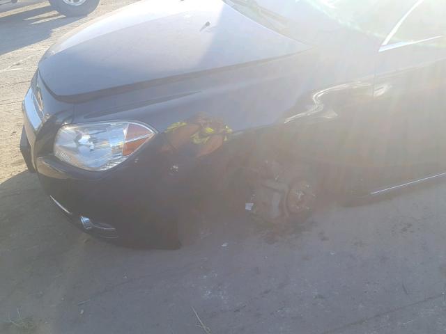 1G1ZE5E79BF235324 - 2011 CHEVROLET MALIBU LTZ 黑色 照片 9