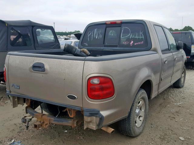 1FTRW07L43KB16056 - 2003 FORD F150 SUPER BEIGE photo 4