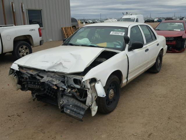 2FABP7BV3AX126514 - 2010 FORD CROWN VICT WHITE photo 2