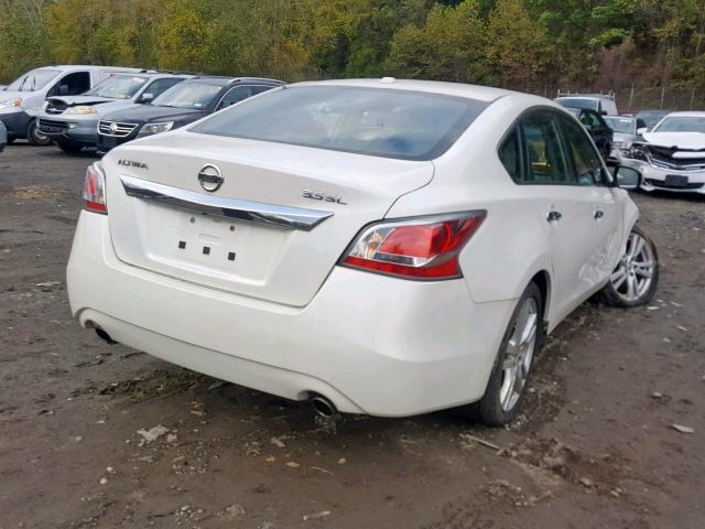 1N4BL3AP0EC197101 - 2014 NISSAN ALTIMA 3.5 WHITE photo 4