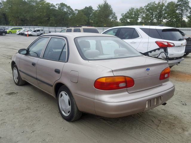 1Y1SK52871Z408264 - 2001 CHEVROLET GEO PRIZM 金色 照片 3
