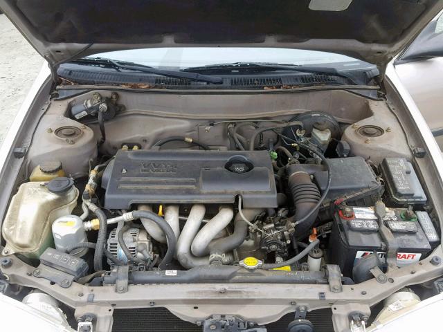 1Y1SK52871Z408264 - 2001 CHEVROLET GEO PRIZM 金色 照片 7