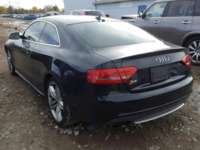 WAUVVAFR1AA071638 - 2010 AUDI S5 PRESTIG BLACK photo 3