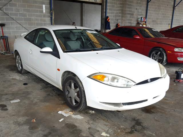 1ZWFT61L4X5615329 - 1999 MERCURY COUGAR V6 WHITE photo 1