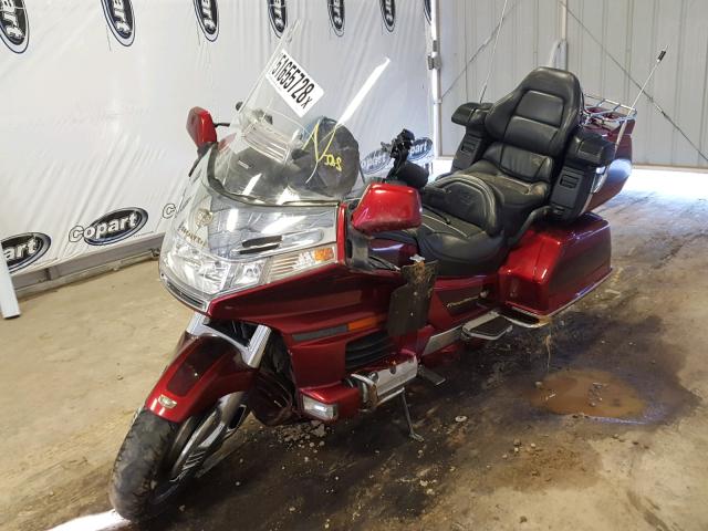 1HFSC2232XA100713 - 1999 HONDA GL1500 SE1 RED photo 2