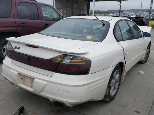 1G2HY54K624131518 - 2002 PONTIAC BONNEVILLE WHITE photo 4