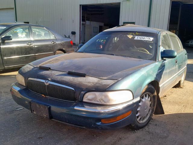 1G4CU5214V4624528 - 1997 BUICK PARK AVENU GREEN photo 2