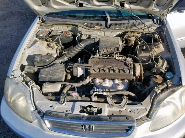 2HGEJ6603TH529392 - 1996 HONDA CIVIC LX SILVER photo 7