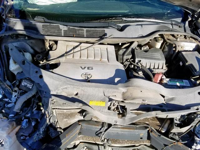 4T3ZK11A89U004367 - 2009 TOYOTA VENZA GRAY photo 7