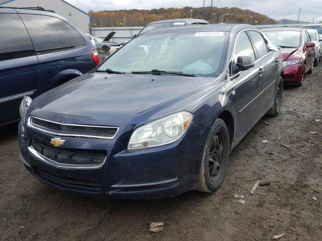 1G1ZG57B18F162664 - 2008 CHEVROLET MALIBU LS ლურჯი ფოტო 2