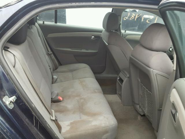 1G1ZG57B18F162664 - 2008 CHEVROLET MALIBU LS ლურჯი ფოტო 6