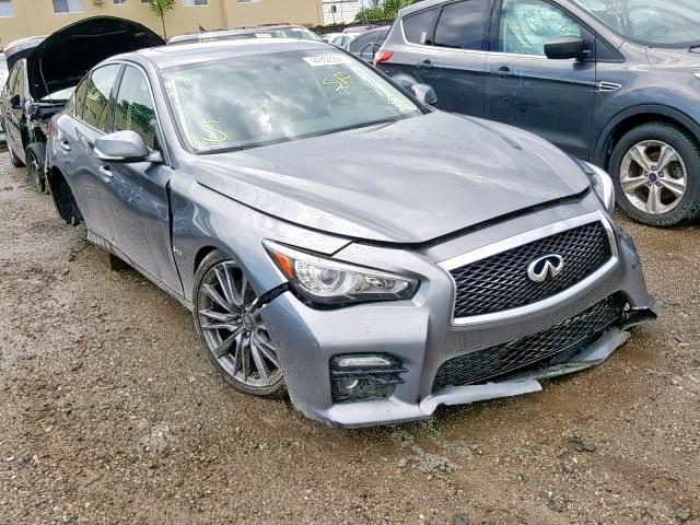 JN1FV7AP1HM850520 - 2017 INFINITI Q50 RED SP SILVER photo 1