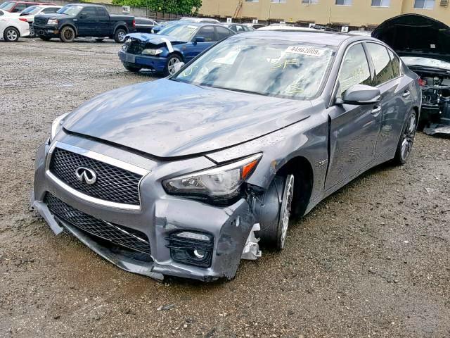 JN1FV7AP1HM850520 - 2017 INFINITI Q50 RED SP SILVER photo 2