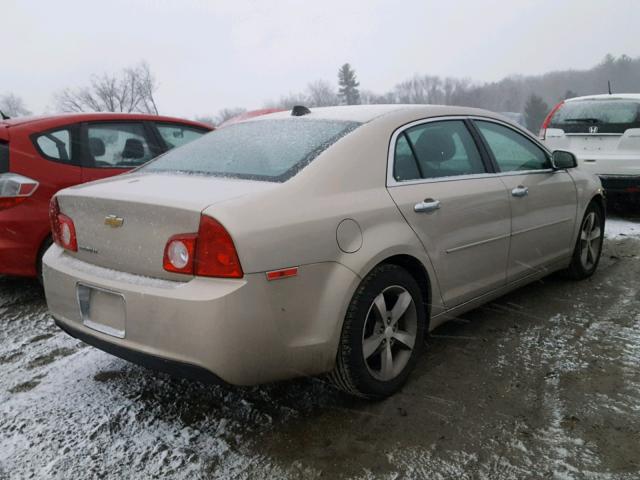 1G1ZC5E06CF275032 - 2012 CHEVROLET MALIBU 1LT 金色 照片 4
