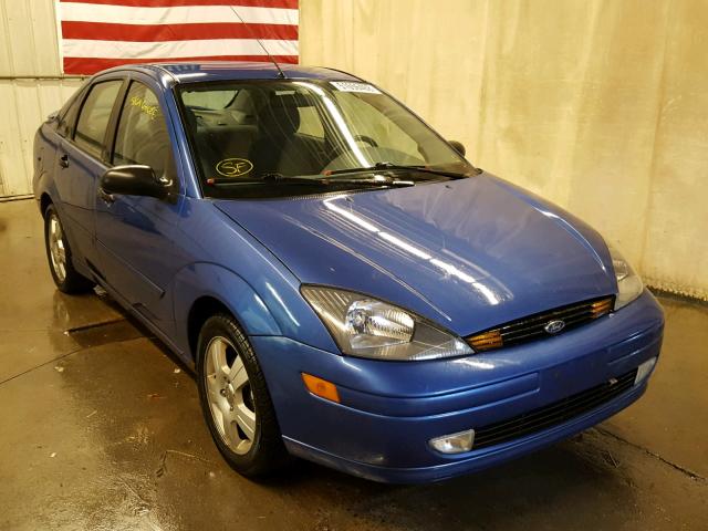 1FAFP38383W232469 - 2003 FORD FOCUS ZTS BLUE photo 1