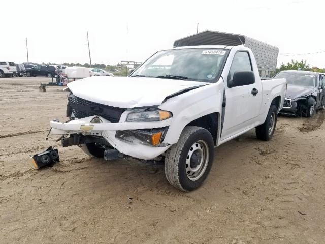 1GCCSBF99C8163129 - 2012 CHEVROLET COLORADO WHITE photo 2