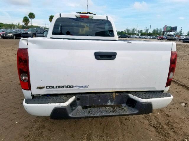 1GCCSBF99C8163129 - 2012 CHEVROLET COLORADO WHITE photo 6