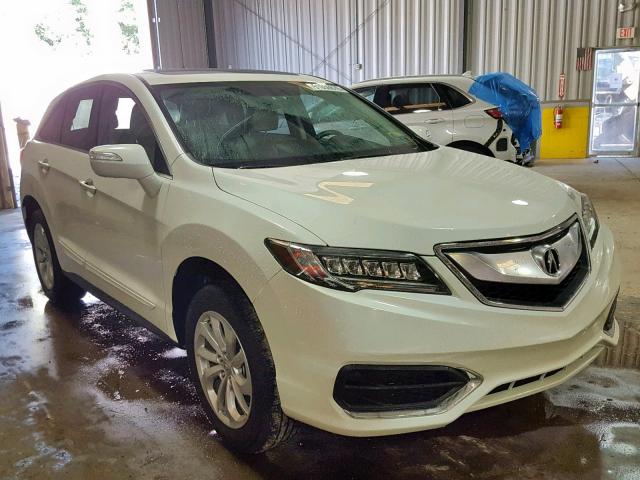 5J8TB4H50GL010634 - 2016 ACURA RDX TECHNO WHITE photo 1