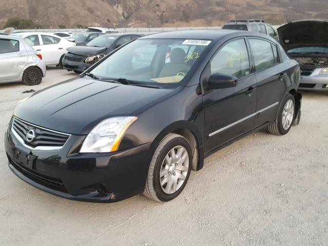 3N1AB6AP0AL664495 - 2010 NISSAN SENTRA 2.0 BLACK photo 2