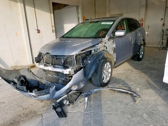 JM3ER29L580209449 - 2008 MAZDA CX-7 SILVER photo 2