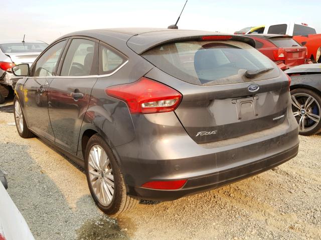 1FADP3N2XJL244902 - 2018 FORD FOCUS TITA CHARCOAL photo 3