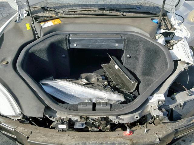 5YJSA1DN7DFP08156 - 2013 TESLA MODEL S أبيض صورة 7