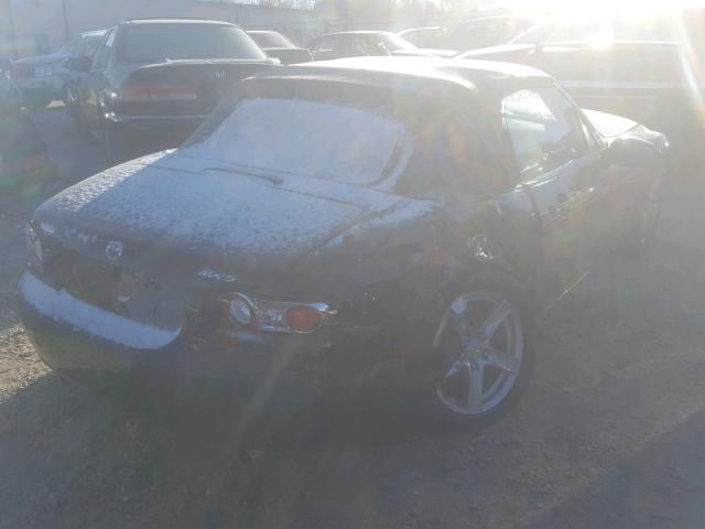 JM1NC25F360120972 - 2006 MAZDA MX-5 MIATA BLACK photo 4