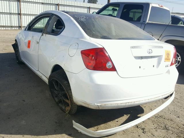 JTKDE177070212444 - 2007 TOYOTA SCION TC 白色 照片 3