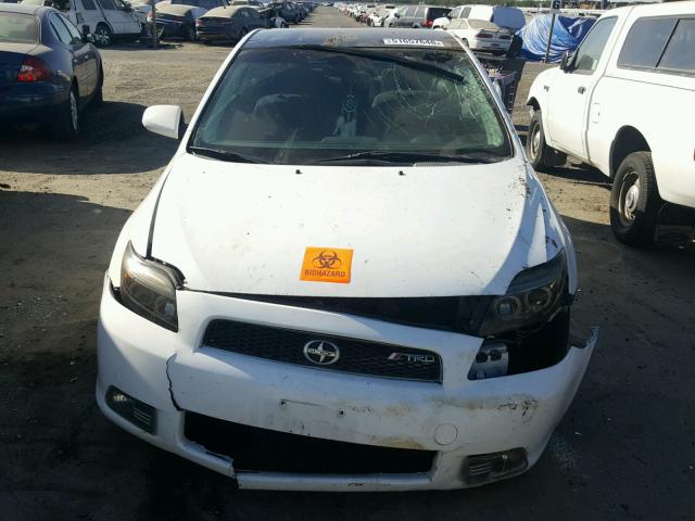 JTKDE177070212444 - 2007 TOYOTA SCION TC 白色 照片 9