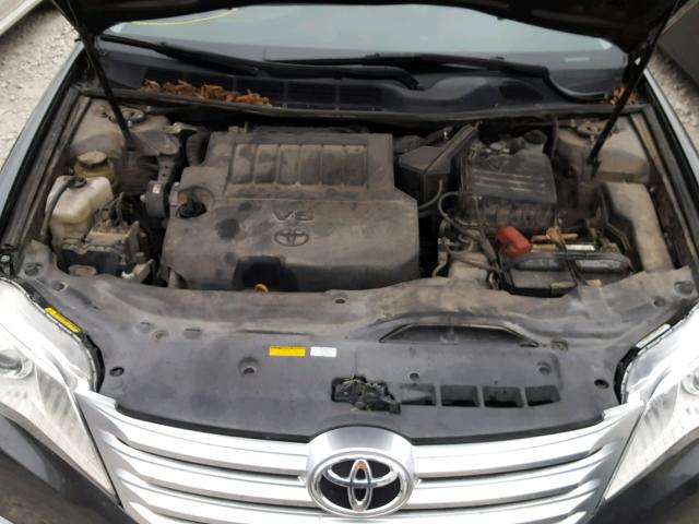 4T1BK3DB9CU467037 - 2012 TOYOTA AVALON BAS GRAY photo 7