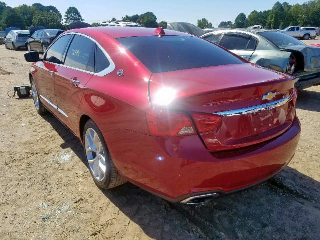 2G1145SL5E9243645 - 2014 CHEVROLET IMPALA LTZ MAROON photo 3