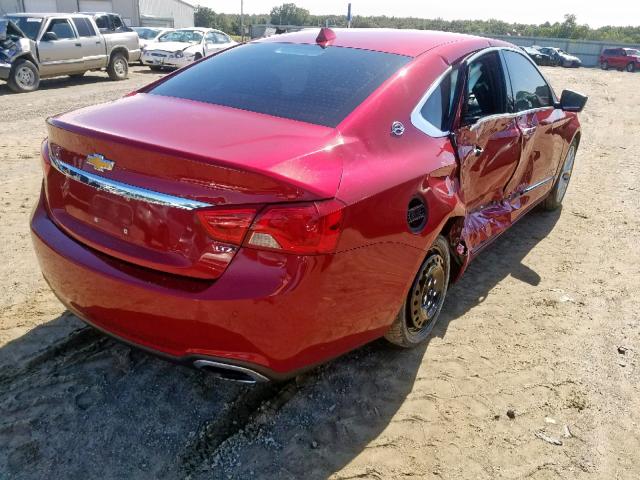 2G1145SL5E9243645 - 2014 CHEVROLET IMPALA LTZ MAROON photo 4