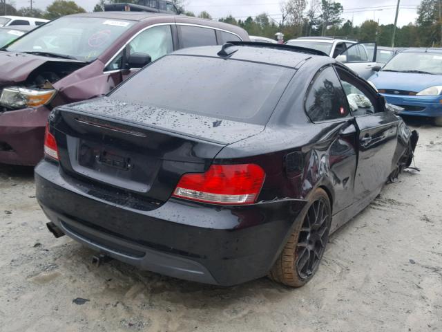 WBAUC73588VF22740 - 2008 BMW 135 I BLACK photo 4