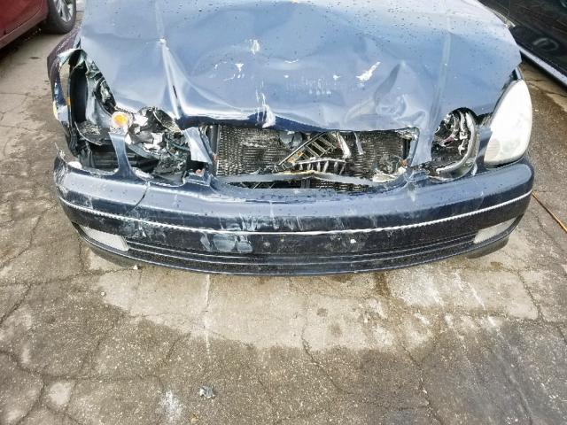 JT8BD69S620153245 - 2002 LEXUS GS 300 BLUE photo 9