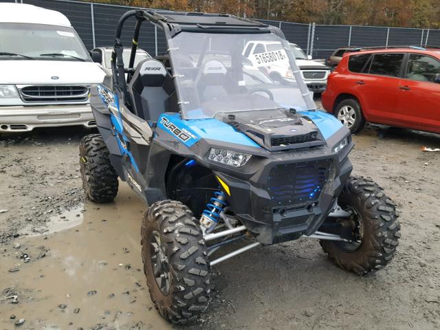 3NSVDE925JF416381 - 2018 POLARIS RZR XP TUR BLUE photo 1