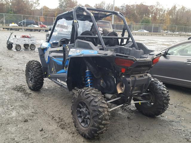 3NSVDE925JF416381 - 2018 POLARIS RZR XP TUR BLUE photo 3